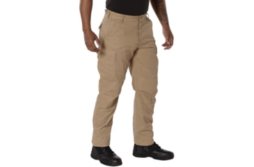 Image of Rothco Rip-Stop BDU Pant, Khaki, XS, 5941-XS
