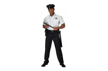 Image of Rothco Short Sleeve Uniform Shirt, White, M, 30015-White-M