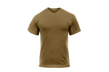 Image of Rothco Solid Color 100% Cotton T-Shirt, Brown, XL, 7848-Brown-XL
