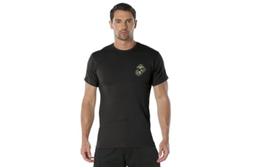 Image of Rothco USMC Dogs of War T-Shirt - Mens, Black, 2XL, 11761-Black-2XL