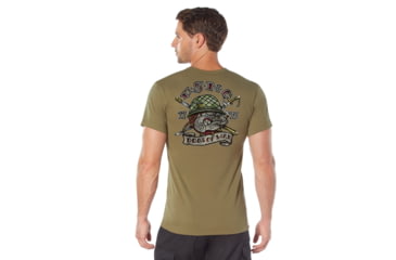 Image of Rothco USMC Dogs of War T-Shirt - Mens, Coyote Brown, Medium, 11765-CoyoteBrown-M