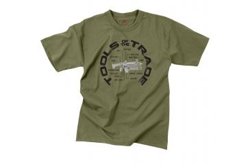 Image of Rothco Vintage Tools Of The Trade T-Shirt, Small, 60540-S