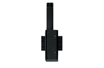 Image of Safariland 135 Baton Holder, F16, Plain Black, Lh, 2.25in. Belt 135-F16-22-2