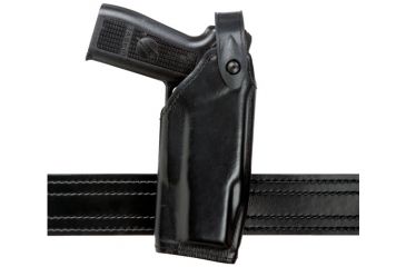 Image of Safariland 6520 EDW w/SLS Clip-On Belt Loop, LH STX Blk, Taser X26 6520-64-132