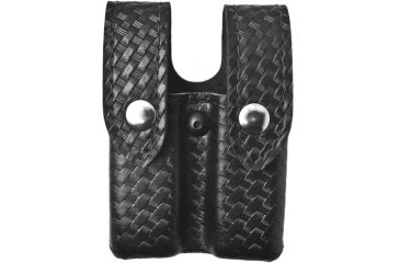 Image of Safariland 72 Magcuff Pouch Top Flap Basket Black Ambidextrous 72 76 4