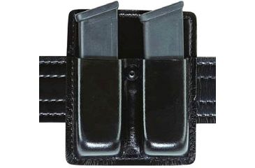 Image of Safariland 73 Mag Pouch Hi-Gloss Black S&amp;W 59c Ber 92 73-76-9
