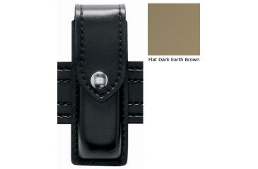 Image of Safariland 76 Single Mag Pouch, Single Stacked 9mm Mags Browning Bdm 9mm, STX Tactical Flat Dark Earth W/ Hidden Snap 76-76-55HS