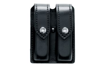 Image of Safariland 77 1911 Gov. Double Mag Pouch, STX Plain Black, 77-53-41