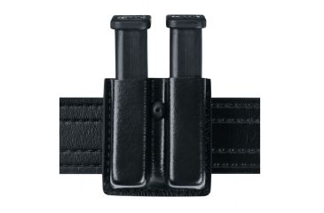Image of Safariland 79 Slim Open Top Double Mag Pouch, Double Stacked 9mm Mags Gl17, 22, STX Tactical Flat Dark Earth, Ambi Shroud Mount 79-83-553
