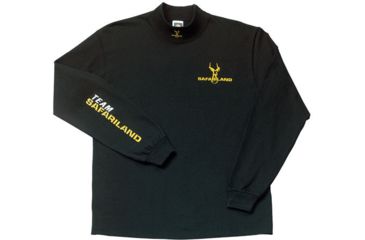 Image of Safariland TS-2400 T-Shirt, Mock Turtleneck, Black TS-2402
