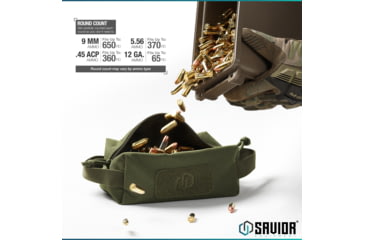 Image of Savior Equipment Loose Sac, Soft Ammo Carrier, Black, Small, SP-AMST-4P-BK