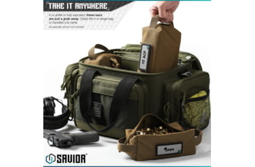 Image of Savior Equipment Loose Sac, Soft Ammo Carrier, Dark FDE, Small, SP-AMST-4P-TN