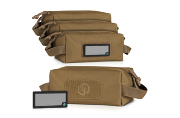 Image of Savior Equipment Loose Sac Soft Ammo Carrier, 4 Pack, Dark FDE, 7.75in x 3.5in x 4in, SP-AMST-4P-TN