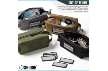 Image of Savior Equipment Loose Sac - Soft Ammo Carrier, Sedona Red, 7.75x3.5x4in, SP-AMST-4P-RD