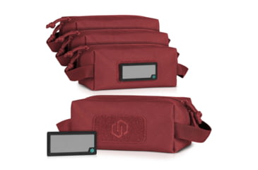 Image of Savior Equipment Loose Sac  Soft Ammo Carrier, Sedona Red, 7.75in x 3.5in x 4in, SP-AMST-4P-RD