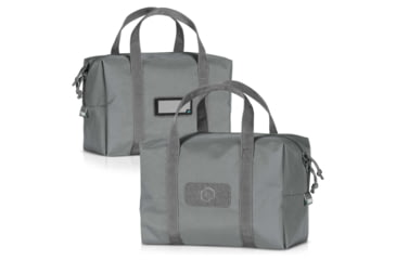 Image of Savior Equipment Mini Hauler Duffle Bag, 2 Pack, Grey, 12.25in x 8.5in x 6in, SP-DUFMINI-2P-GS