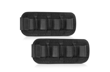 Image of Savior Equipment Shotgun Shell Cards - 4 Rounds, Black, 2.25in x 5.63in, Black, 2.25in x 5.63in, MP-TNS-12G-QUAD-2P-BK