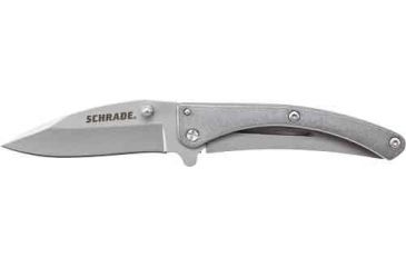 Image of Schrade Knife Pocket Protector 2.6'' Stainless Grey