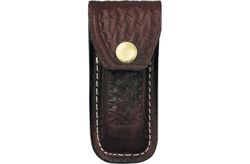 Image of Sheath Swiss Army Belt Sheath, Large, Brown, Basketweave SH248