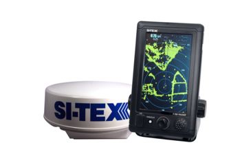 Image of Si-Tex T-761 Compact Color Radar w/4kW 24&quot; Dome - 7&quot; Touchscreen 51407