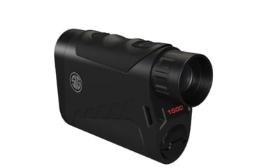 Image of SIG SAUER Buckmasters 6x22mm Laser Rangefinder 1500, Red Illuminated Display, Black, Small, SOK15601