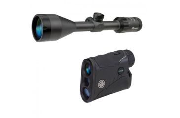 Image of SIG SAUER Hunter Value Pack - WHISKEY3 3-9x50mm Standard Duplex Rifle Scope/KILO1250 Digital Laser Rangefinder, SOW33003HVP
