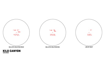 Image of DEMO, SIG SAUER KILO Canyon 6x22mm Laser Rangefinding Monoculars, Graphite, SOKCN606
