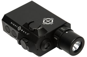 Image of OpticsPlanet Exclusive Refurbished, SightMark LoPro Compact Combo Green Laser Sight, SM25012