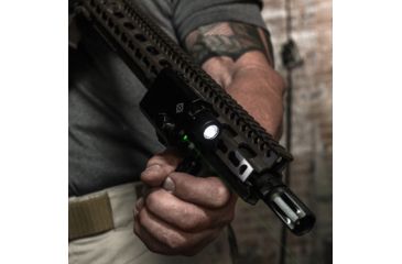 Image of OpticsPlanet Exclusive Refurbished, SightMark LoPro Compact Combo Green Laser Sight, SM25012
