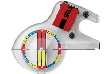 Image of Silva Nor Spectra Thumb Compass, 2.88in X 3.46in X .43in, Left Hand Version, Great Map Visibility, High Contact Thumb Plate, Nor Needle, Maintain Accuracy At Your Highest Speed, Spectra System, 544939