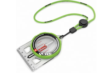 Image of Silva Trail Run Compass, 2.16in X 3.14in X 0.39in, Includes Scale Card, Beveled Base Plate Corners, Adjustable Wrist Lanyard, Scale 1-25, 1-50, SV544947