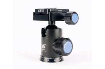 Image of Sirui E-10 Ball Head w/Quick Release Plate, Black SUE10