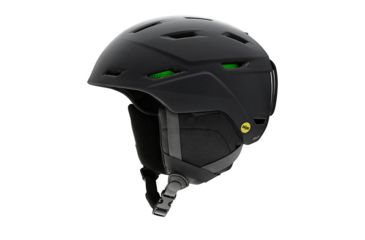 Image of Smith Mission MIPS Snow Helmet - Mens, Matte Black, Small, H19-MSMBSMMIPS
