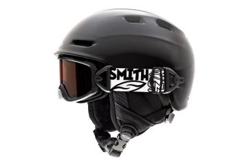 Image of Smith Galaxy / Cosmos Helmet/Goggles, Black, RC36 Lens, Helmet Size, Youth HKT-CGBKY