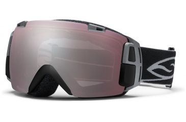 Image of Smith Optics I/O Recon Goggles - Black Frame, Ignitor Mirror And Blue Sensor Mirror Lenses IR7IBK12