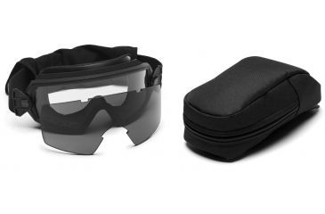 Image of Smith Elite Outside The Wire Goggles w/ Gray Spare Lens, Black Frame OTW01BK12-2R