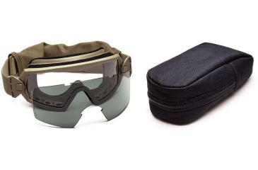Image of Smith Elite Outside The Wire Goggles w/ Gray Spare Lens, Tan 499 OTW01T49912-2R