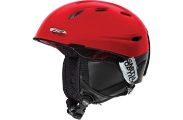 Image of Smith Optics Transport Helmet, Red Dark Sky, Large H13-TPDDSLG