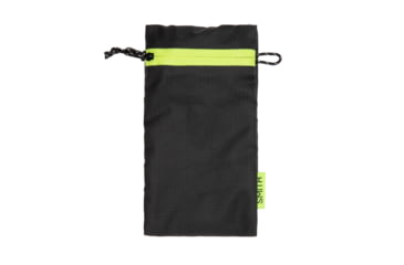 Image of Smith Premium Sunglass Pouch, Black Grid/Neon Green, 8753040AC0000