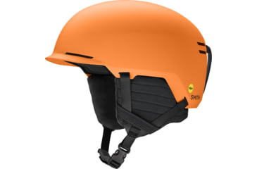 Image of Smith Scout Jr. MIPS Helmet, Matte Mandarin, Youth Small, E006370SK4853