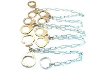 Image of Smith &amp; Wesson 10 Man Gang Chain-2 Cuffs Per Position 350130