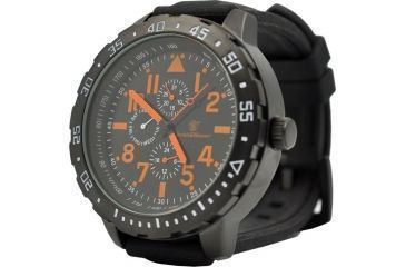 Image of Smith &amp; Wesson Calibrator Watch, Orange/Black SWW-877-OR