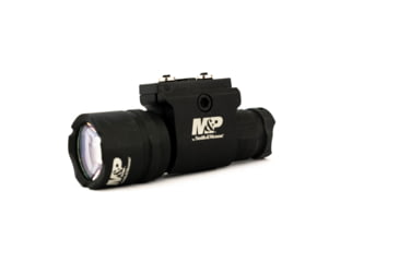 Image of Smith &amp; Wesson Delta Force RM-10 LED Weapon Flashlight, 500 Lumens, M-LOK/KeyMod, 1 x CR123, Black, 1083420, EDEMO1