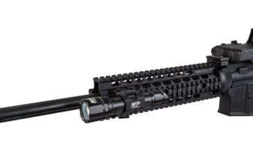 Image of Smith &amp; Wesson Delta Force RM-20 LED Weapon Flashlight, 900 Lumens, Picatinny, 2 x CR123, Black, 110044, EDEMO1
