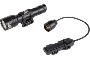 Image of Smith &amp; Wesson Delta Force RM-20 LED Weapon Flashlight, 900 Lumens, Picatinny, 2 x CR123, Black, 110044, EDEMO1