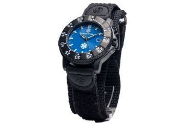 Image of Smith &amp; Wesson EMT Watch - Blue Dial, Nylon Strap SWW-455-EMT SWW-455-EMT