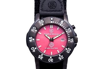 Image of Smith &amp; Wesson Fire Fighter Watch - Back Glow - SWW-455F