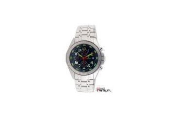 Image of Smith &amp; Wesson Men's Ambassador Tritium H3 Basic Round Black Face Titanium Watch SWW-77-T SWW-77-T