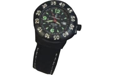 Image of Smith &amp; Wesson S&amp;w Men's Extreme Ops Watch Black Rubber Wrist Strap