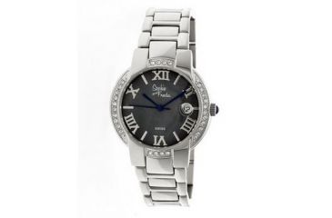 Image of Sophie and Freda Palm Springs Ladies Watch, Black Dial, Silver SAFSF1902